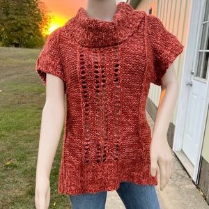 Mudd XL Rust/Orange Cowl Neck Sweater! NEW!